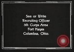 Image of United States Army trainees Columbus Ohio USA, 1925, second 51 stock footage video 65675064825