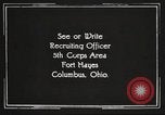 Image of United States Army trainees Columbus Ohio USA, 1925, second 52 stock footage video 65675064825