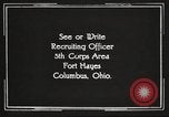 Image of United States Army trainees Columbus Ohio USA, 1925, second 54 stock footage video 65675064825