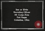 Image of United States Army trainees Columbus Ohio USA, 1925, second 57 stock footage video 65675064825