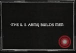 Image of United States Army trainees Columbus Ohio USA, 1925, second 50 stock footage video 65675064828