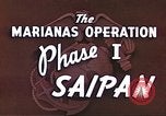 Standbild Die Marianen Betrieb Phase I Saipan Saipan Nördliche Marianen, 1944, aus Sekunde 21 historischem Filmmaterial Videoclip 65675064867