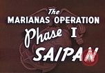 Standbild Die Marianen Betrieb Phase I Saipan Saipan Nördliche Marianen, 1944, aus Sekunde 22 historischem Filmmaterial Videoclip 65675064867
