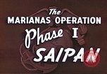 Standbild Die Marianen Betrieb Phase I Saipan Saipan Nördliche Marianen, 1944, aus Sekunde 25 historischem Filmmaterial Videoclip 65675064867