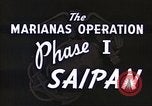 Standbild Die Marianen Betrieb Phase I Saipan Saipan Nördliche Marianen, 1944, aus Sekunde 26 historischem Filmmaterial Videoclip 65675064867