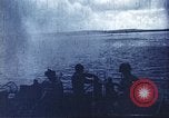 Standbild die amerikanischen Streitkräfte heidnischen Insel Marianen, 1944, aus Sekunde 48 historischem Filmmaterial Videoclip 65675064875