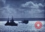 Standbild die amerikanischen Streitkräfte heidnischen Insel Marianen, 1944, aus Sekunde 58 historischem Filmmaterial Videoclip 65675064875