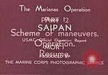 Image of American forces Saipan Northern Mariana Islands, 1944, second 14 stock footage video 65675064877