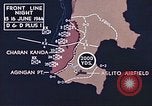 Standbild die amerikanischen Streitkräfte Saipan Nördliche Marianen, 1944, aus Sekunde 13 historischem Filmmaterial Videoclip 65675064879