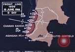 Standbild die amerikanischen Streitkräfte Saipan Nördliche Marianen, 1944, aus Sekunde 60 historischem Filmmaterial Videoclip 65675064879