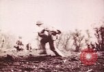 Image of U.S. Marines in combat on Saipan Saipan Northern Mariana Islands, 1944, second 31 stock footage video 65675064888