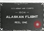 Image US Army Air Corps vol de l'Alaska Ohio United States USA, 1934, de la seconde 1 séquences d'archives historiques vidéo 65675064900