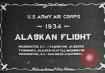 Image US Army Air Corps vol de l'Alaska Ohio United States USA, 1934, de la seconde 8 séquences d'archives historiques vidéo 65675064900