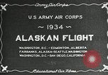 Image US Army Air Corps vol de l'Alaska Ohio United States USA, 1934, de la seconde 9 séquences d'archives historiques vidéo 65675064900