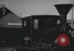 Image of Antique steam locomotive Fairbanks Alaska USA, 1934, second 7 stock footage video 65675064913