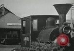 Image of Antique steam locomotive Fairbanks Alaska USA, 1934, second 9 stock footage video 65675064913
