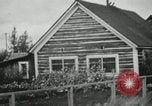 Image of Typical Alaskan houses in Fairbanks, Alaska Alaska USA, 1934, second 32 stock footage video 65675064915