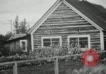 Image of Typical Alaskan houses in Fairbanks, Alaska Alaska USA, 1934, second 33 stock footage video 65675064915