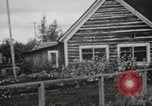 Image of Typical Alaskan houses in Fairbanks, Alaska Alaska USA, 1934, second 35 stock footage video 65675064915