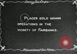 Image of Gold mining operations Fairbanks Alaska USA, 1934, second 6 stock footage video 65675064916