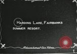 Image of summer resort Fairbanks Alaska USA, 1934, second 22 stock footage video 65675064917