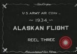 Image of USAAC photo-mapping mission Fairbanks Alaska USA, 1934, second 1 stock footage video 65675064918