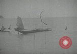 Image of YB-10 aircraft ditches in Cook Inlet Anchorage Alaska USA, 1934, second 13 stock footage video 65675064920