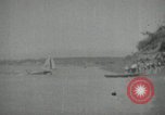 Image of YB-10 aircraft ditches in Cook Inlet Anchorage Alaska USA, 1934, second 29 stock footage video 65675064920