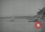 Image of YB-10 aircraft ditches in Cook Inlet Anchorage Alaska USA, 1934, second 30 stock footage video 65675064920