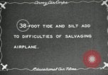 Image of YB-10 aircraft ditches in Cook Inlet Anchorage Alaska USA, 1934, second 36 stock footage video 65675064920