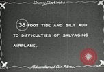 Image of YB-10 aircraft ditches in Cook Inlet Anchorage Alaska USA, 1934, second 38 stock footage video 65675064920