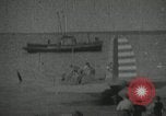 Image of YB-10 aircraft ditches in Cook Inlet Anchorage Alaska USA, 1934, second 40 stock footage video 65675064920