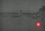 Image of YB-10 aircraft ditches in Cook Inlet Anchorage Alaska USA, 1934, second 50 stock footage video 65675064920