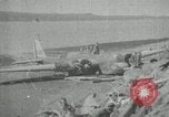 Image of YB-10 aircraft ditches in Cook Inlet Anchorage Alaska USA, 1934, second 52 stock footage video 65675064920