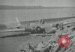 Image of YB-10 aircraft ditches in Cook Inlet Anchorage Alaska USA, 1934, second 53 stock footage video 65675064920