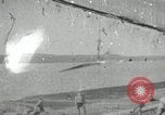 Image of YB-10 aircraft ditches in Cook Inlet Anchorage Alaska USA, 1934, second 60 stock footage video 65675064920