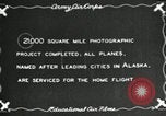 Image of USAAC Alaskan Flight completes photo-mapping mission Fairbanks Alaska USA, 1934, second 3 stock footage video 65675064922