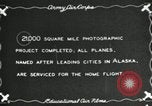 Image of USAAC Alaskan Flight completes photo-mapping mission Fairbanks Alaska USA, 1934, second 4 stock footage video 65675064922