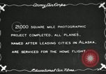 Image of USAAC Alaskan Flight completes photo-mapping mission Fairbanks Alaska USA, 1934, second 8 stock footage video 65675064922