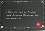 Image of Alaska Railroad sightseeing train Alaska USA, 1928, second 6 stock footage video 65675064925