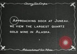 Image of SS Aleutian docks Juneau Alaska USA, 1928, second 3 stock footage video 65675064929