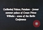 Image of Potsdam Conference Potsdam Germany, 1945, second 3 stock footage video 65675064930