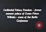 Image of Potsdam Conference Potsdam Germany, 1945, second 5 stock footage video 65675064930