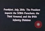 Immagine di Harry Truman Francoforte GERMANIA, 1945, secondo 3 filmato di repertorio 65675064932