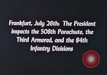 Immagine di Harry Truman Francoforte GERMANIA, 1945, secondo 4 filmato di repertorio 65675064932