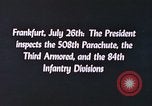 Immagine di Harry Truman Francoforte GERMANIA, 1945, secondo 5 filmato di repertorio 65675064932