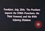 Immagine di Harry Truman Francoforte GERMANIA, 1945, secondo 7 filmato di repertorio 65675064932