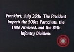 Immagine di Harry Truman Francoforte GERMANIA, 1945, secondo 8 filmato di repertorio 65675064932