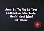 Immagine di Tre grandi alla Conferenza di Potsdam Potsdam in Germania, 1945, secondo 7 filmato di repertorio 65675064934
