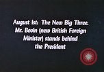 Immagine di Tre grandi alla Conferenza di Potsdam Potsdam in Germania, 1945, secondo 9 filmato di repertorio 65675064934
